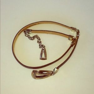 Brighton Size Small Brown Leather Belt